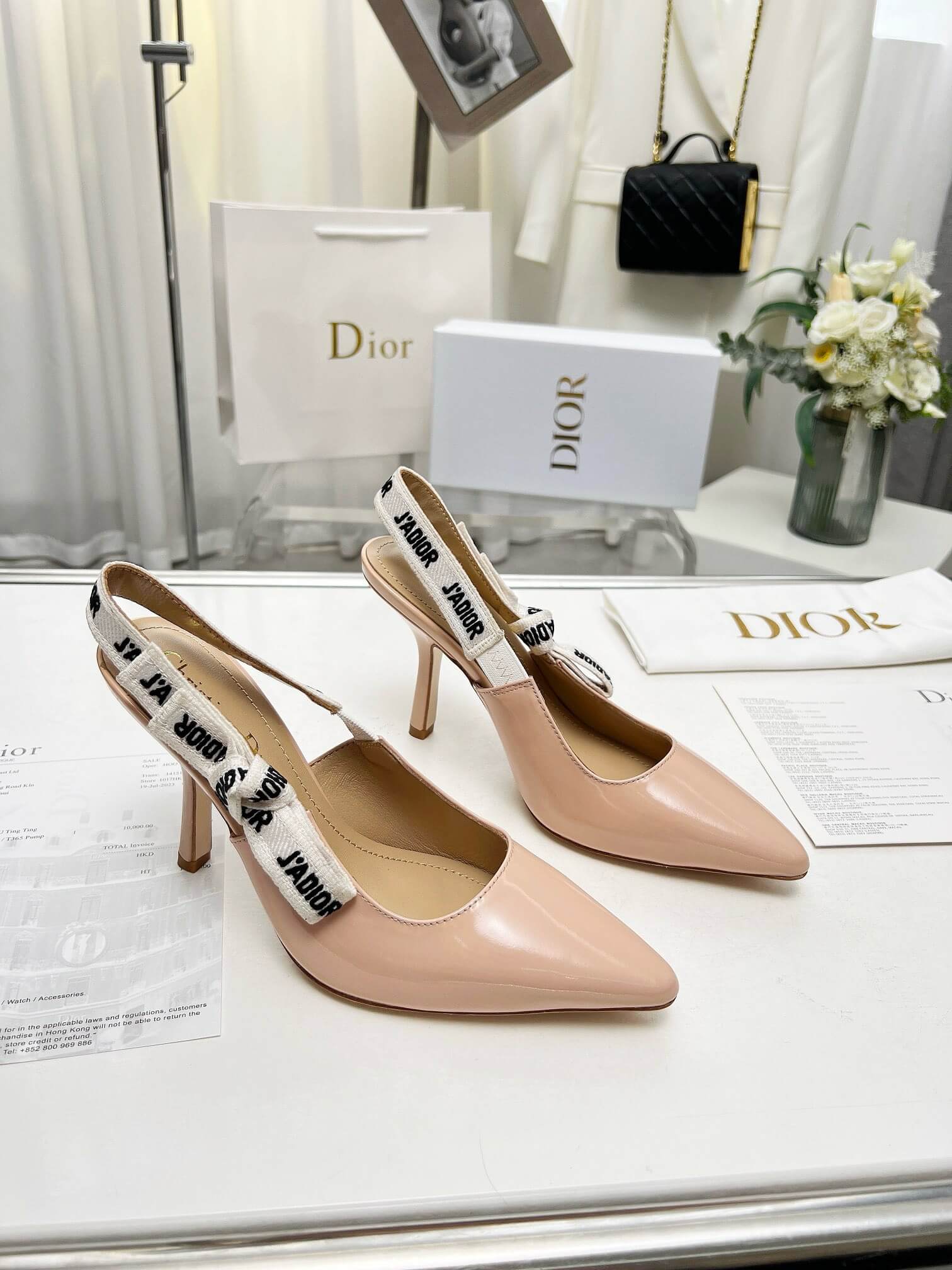 J Adior Slingback Pump - Top Club