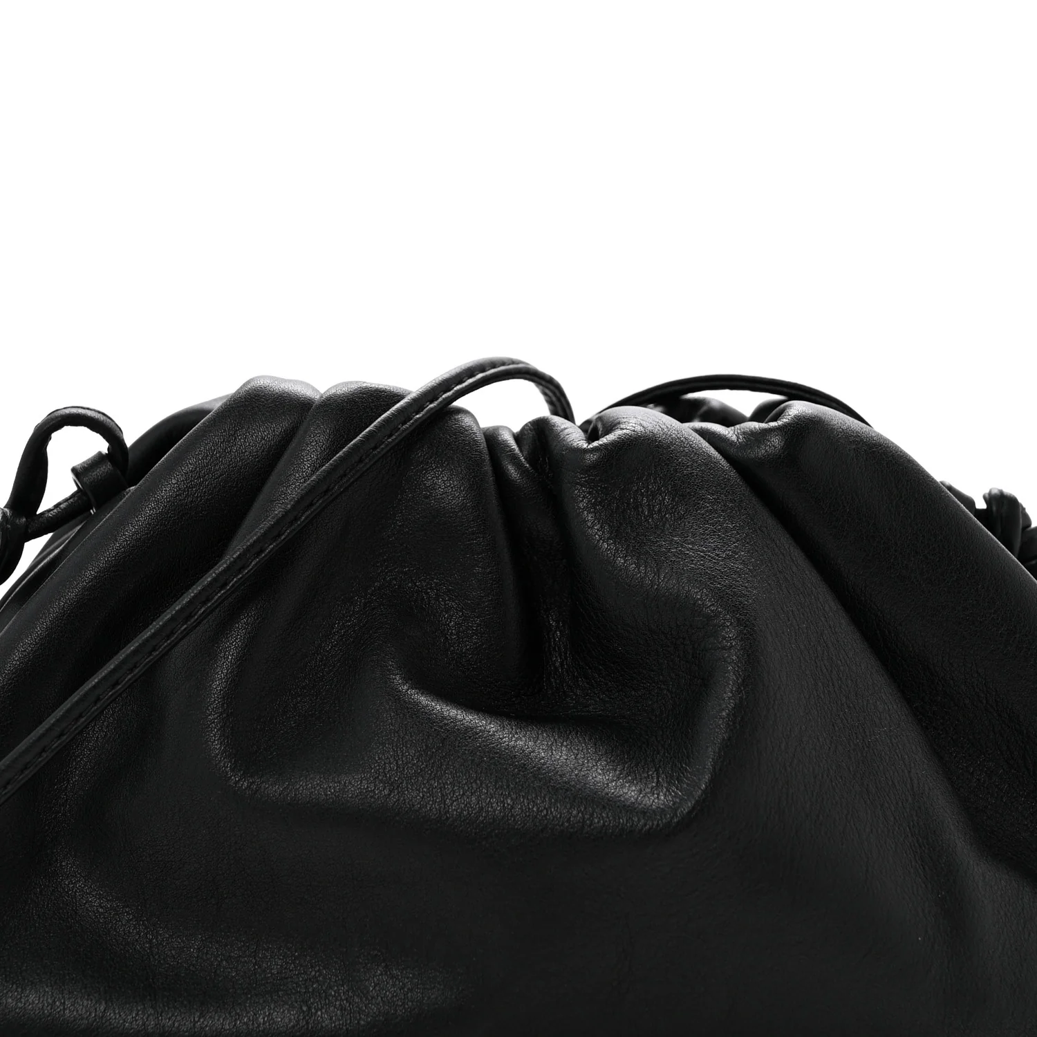 Butter Calfskin The Mini Pouch Black - Top Club