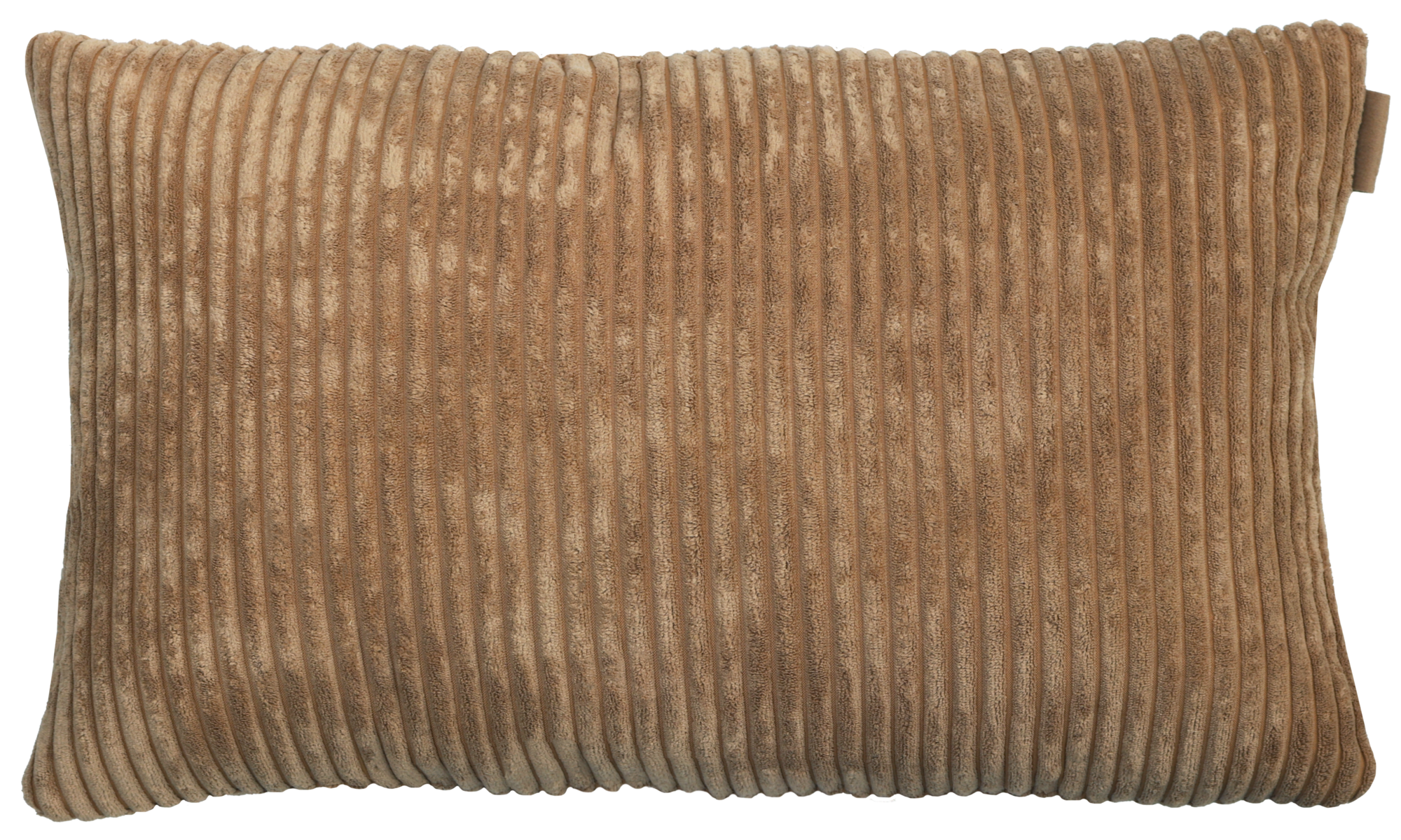 kussen grof rib camel 57x38cm