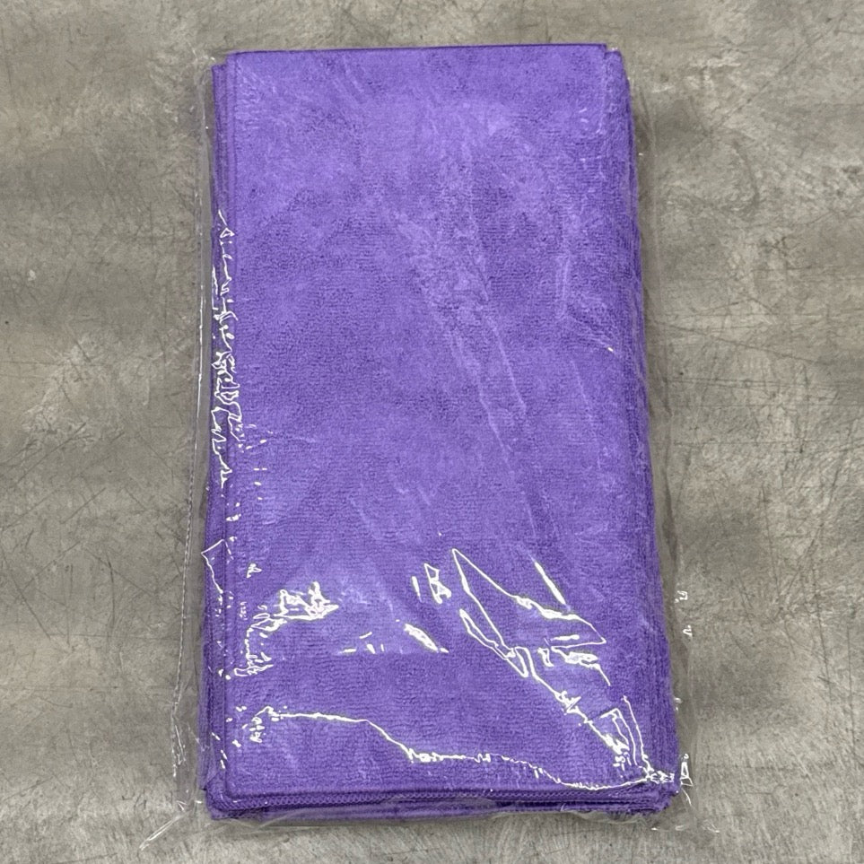 PURPLE MICROFIBER CLEANING CLOTH (16