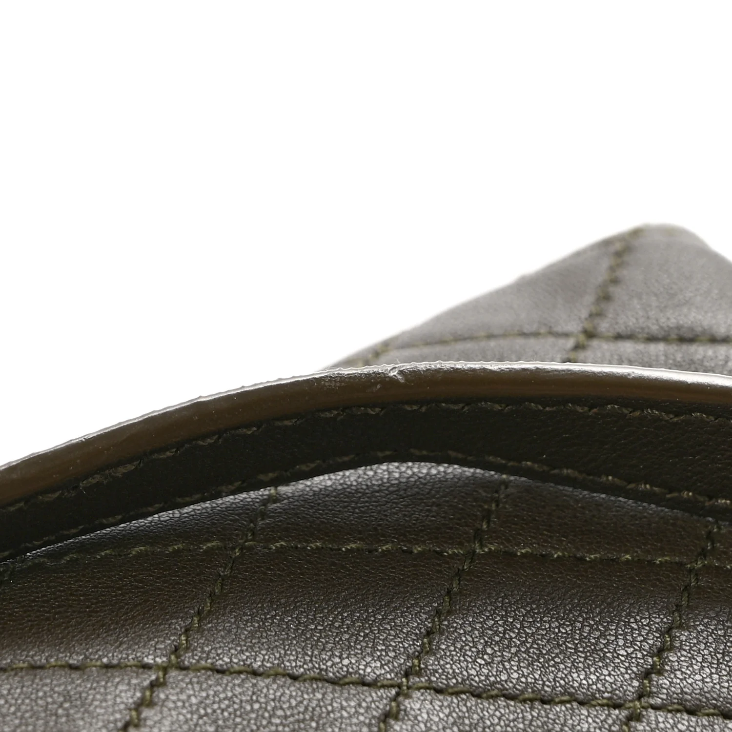 Lambskin Quilted Gaby Zipped Pouch - Top Club
