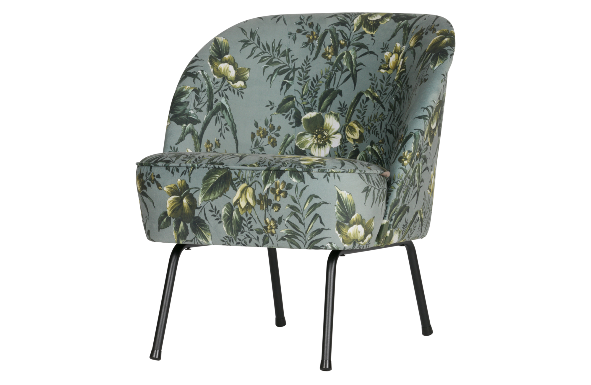 Fauteuil Vogue Fluweel - Poppy Grijs