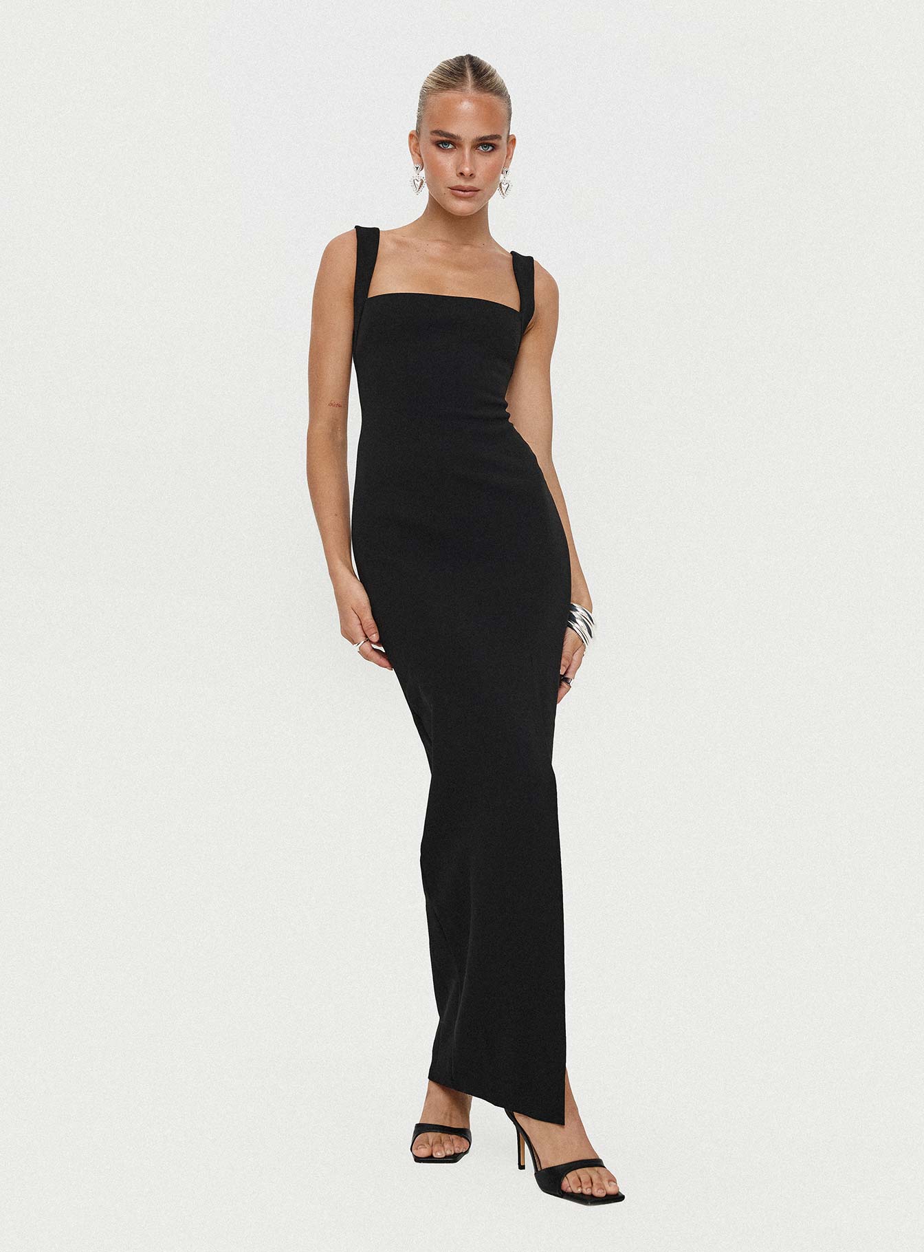Bombshell Maxi Dress Black
