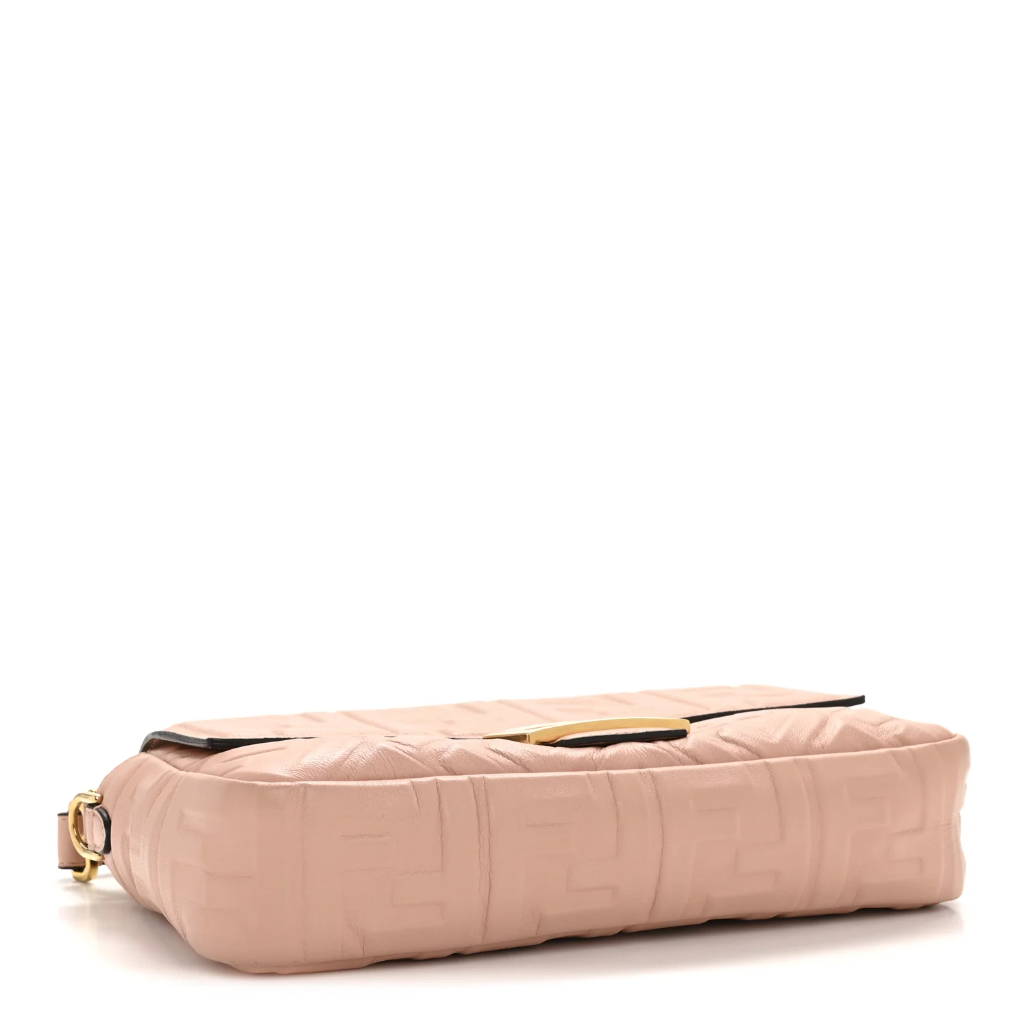 Nappa FF 1974 Embossed Baguette Rosa Bourbon - Top Club