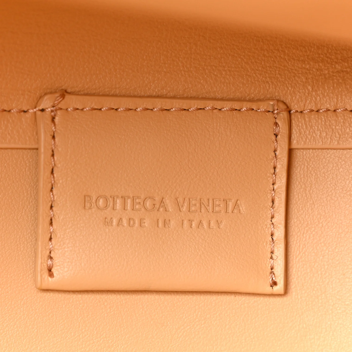 Calfskin Medium The Point Triangle Bag Almond - Top Club