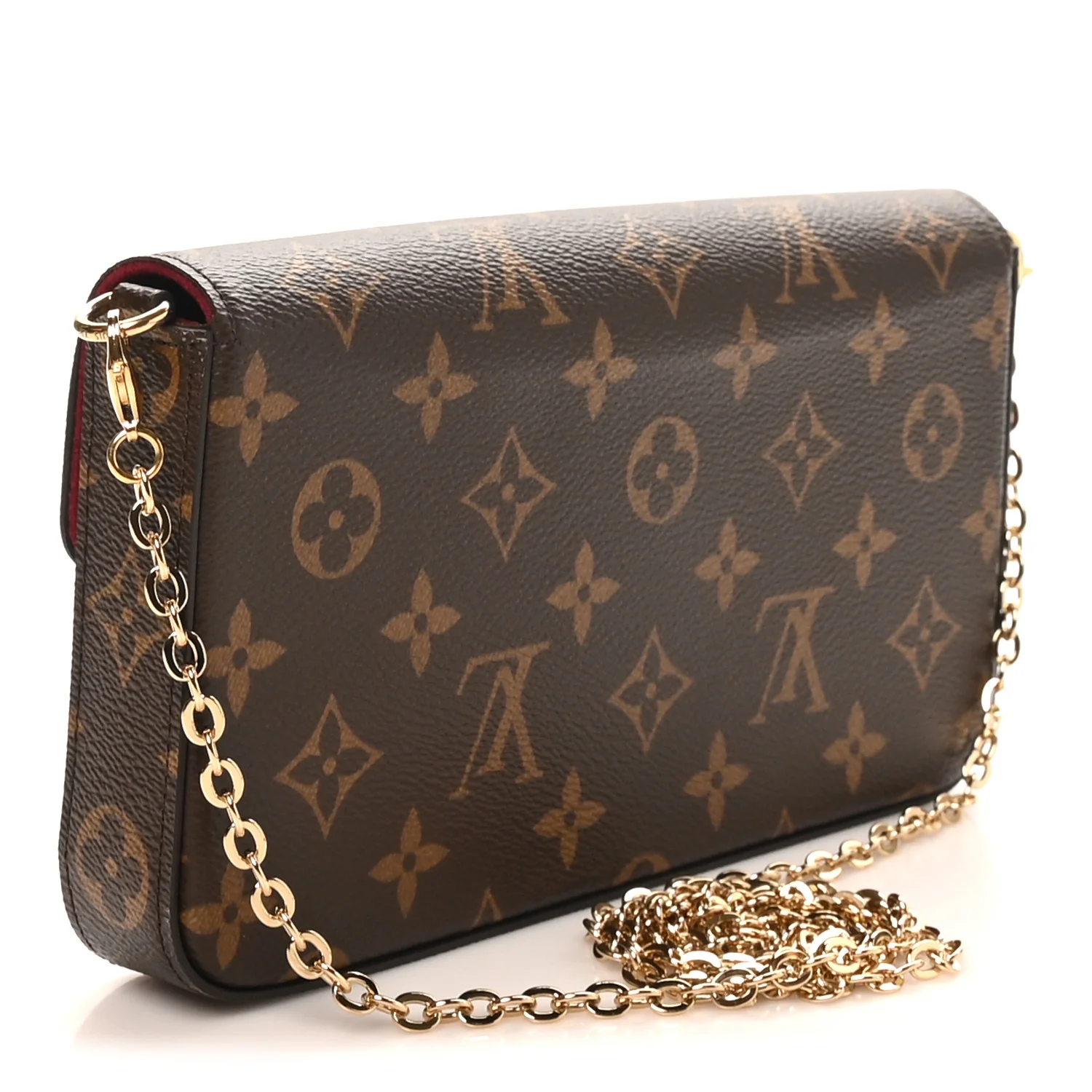 Monogram Pochette Felicie Chain Wallet Fuchsia - Top Club