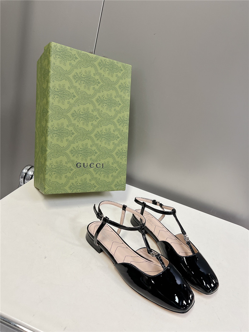 gucci double G hardware buckle embellished sandals - Sneaker Replica Workshop