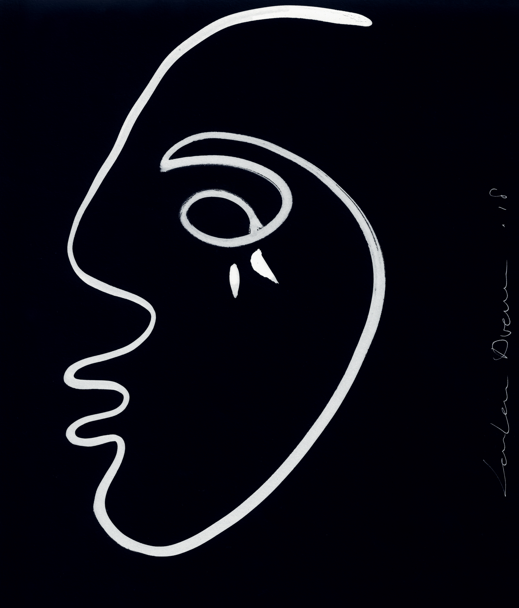 Print A Bientôt 40 x 50 cm