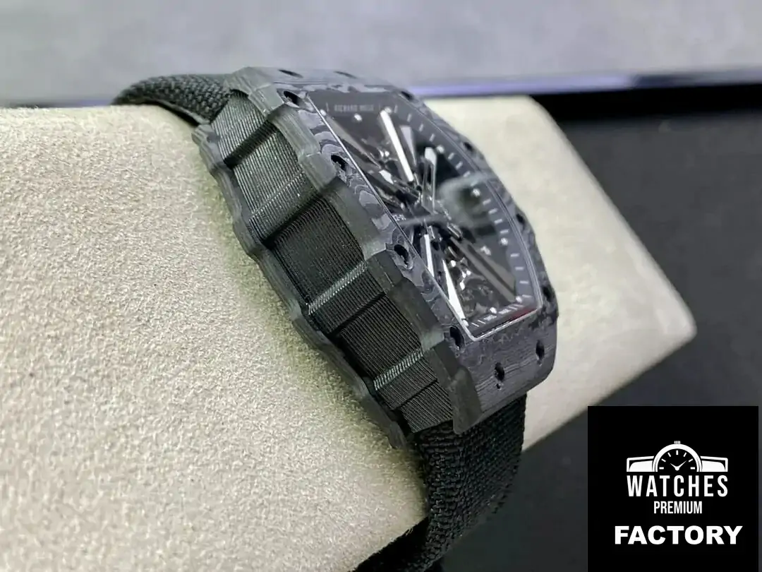 Richard Mille RM12-01 RM Factory Black Tourbillon Skeleton Dial