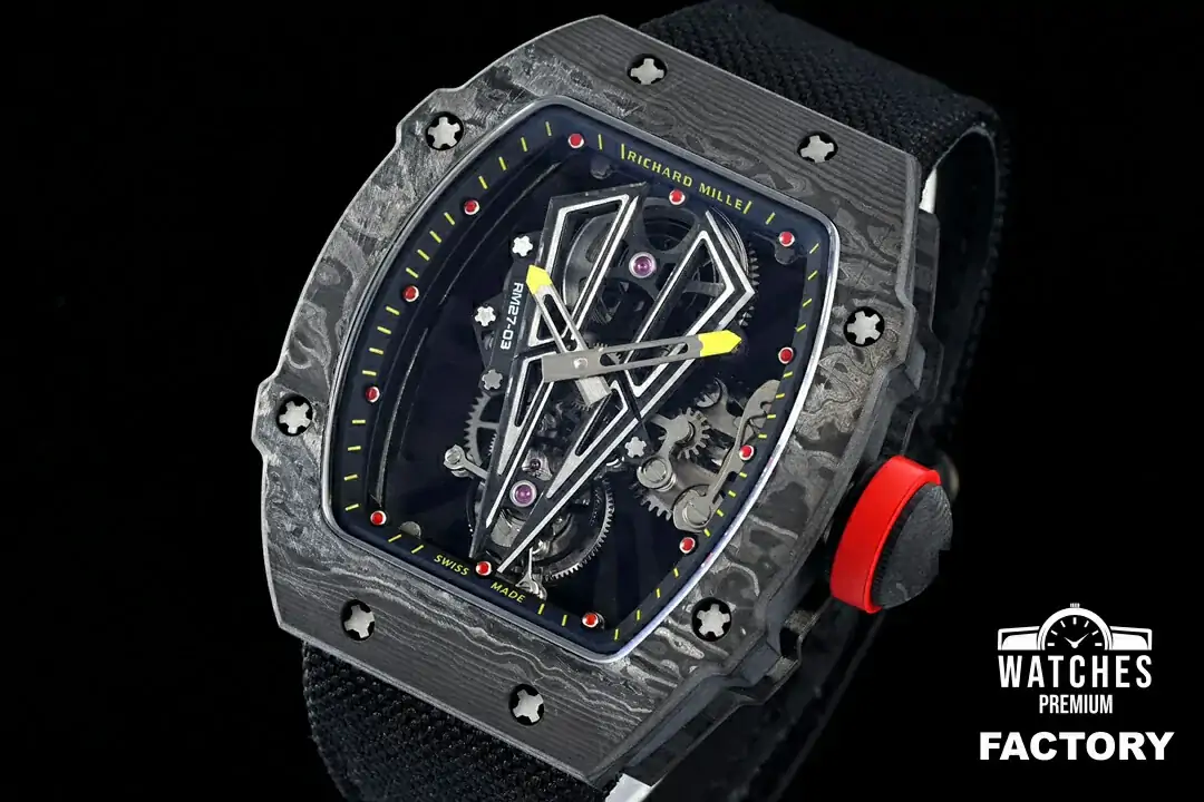 Richard Mille RM27-03 Rafael Nadal Tourbillon RM Factory Black Strap