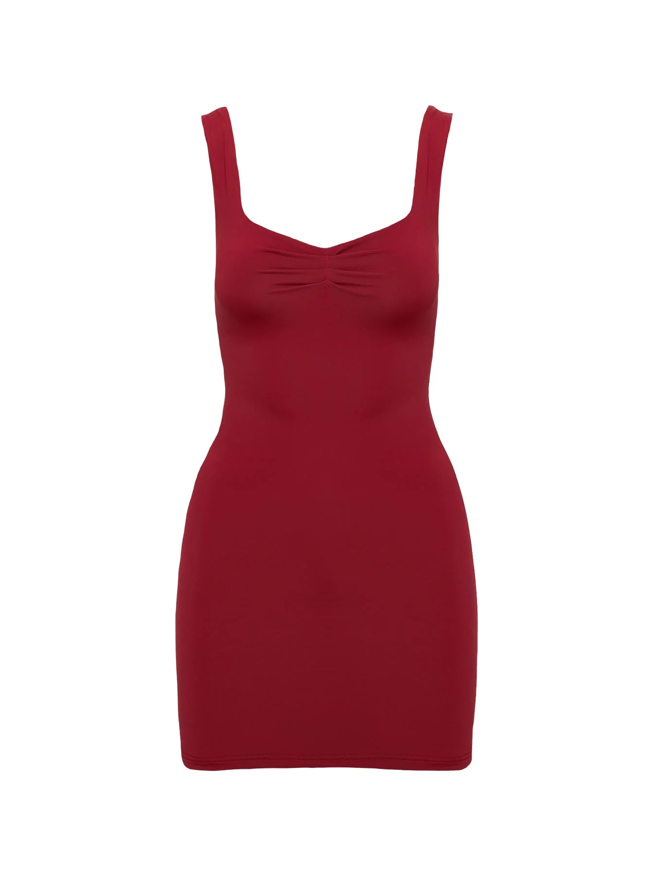 Rehna Mini Dress Burgundy