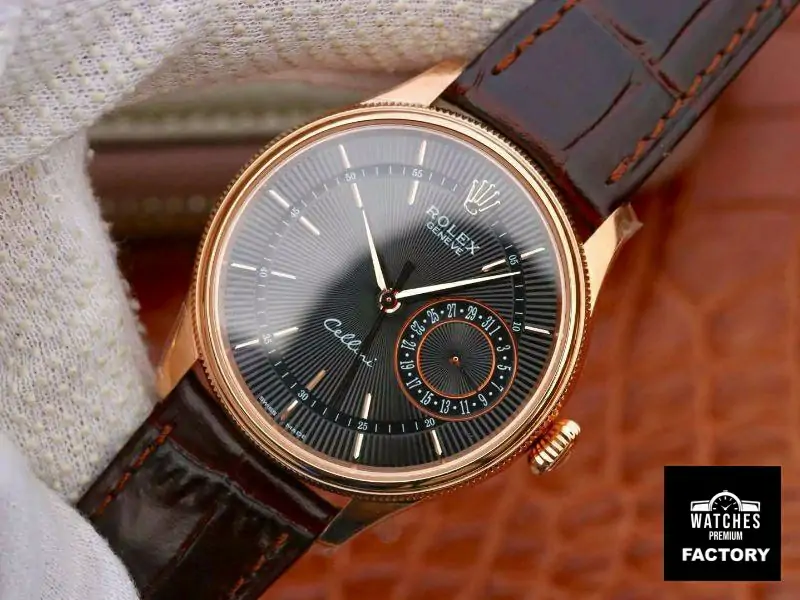 Rolex Celini Date 50515 MKS Factory 18K Rose Gold Case