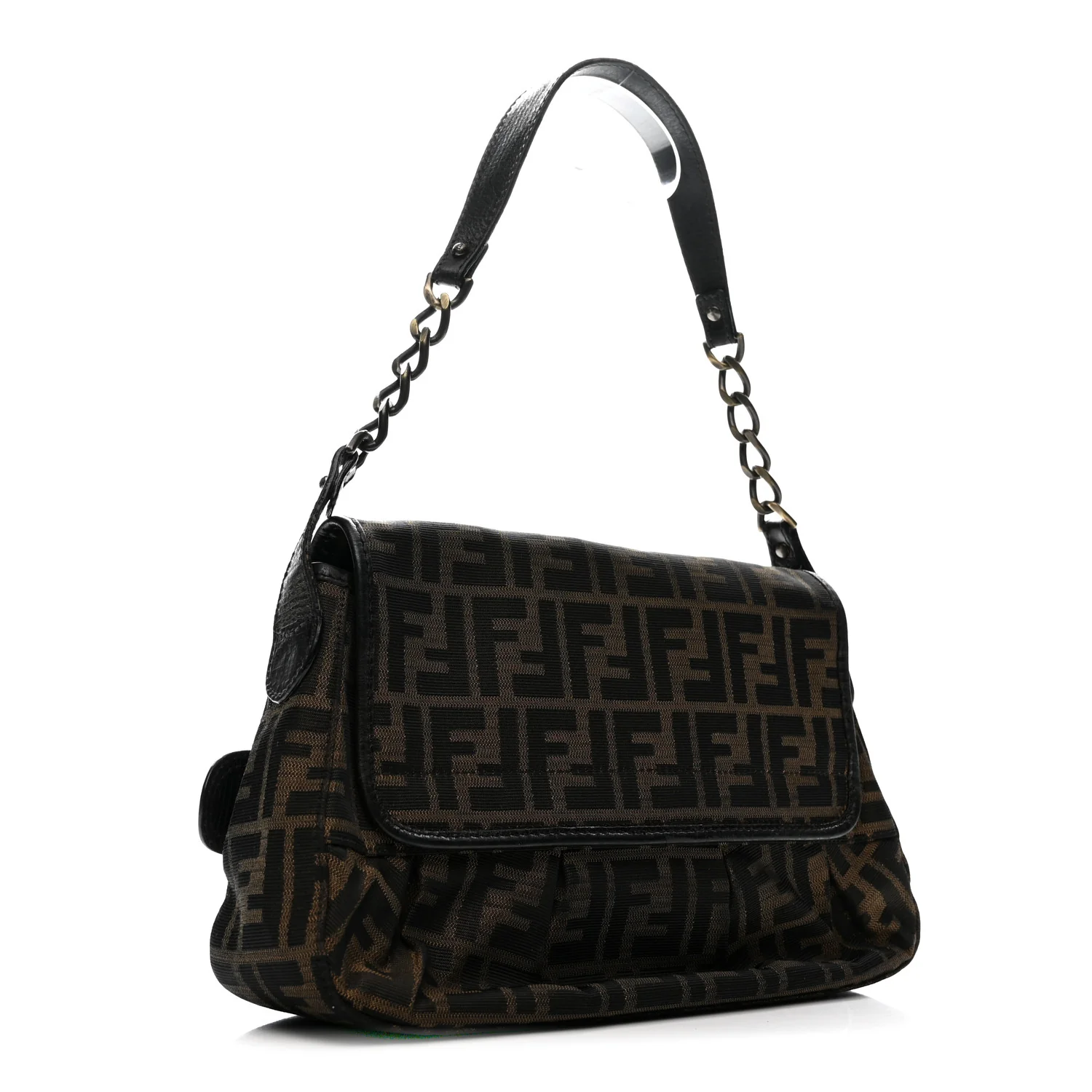 Zucca B Bis Flap Bag Tobacco Castagna - Top Club