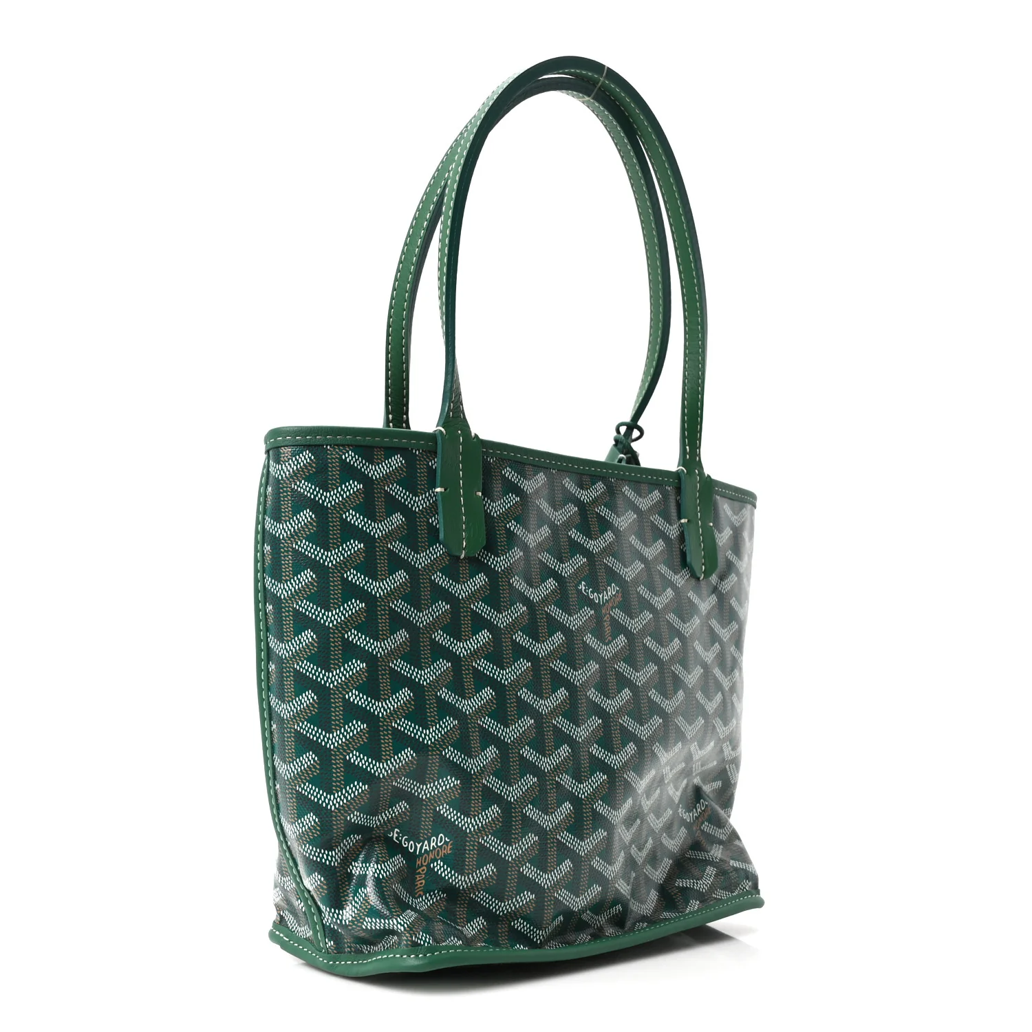 Goyardine Reversible Mini Anjou Green - Top Club