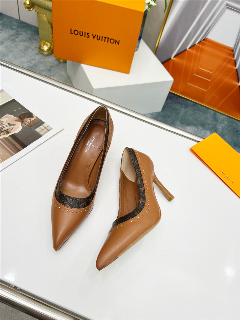 louis vuitton LV logo leather shoes - Sneaker Replica Workshop