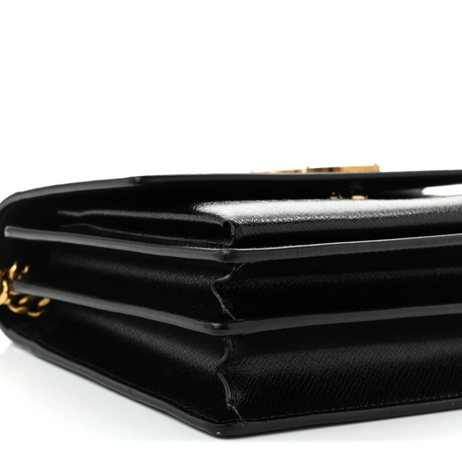 Coated Bark Calfskin Medium Monogram Sunset Black - Top Club