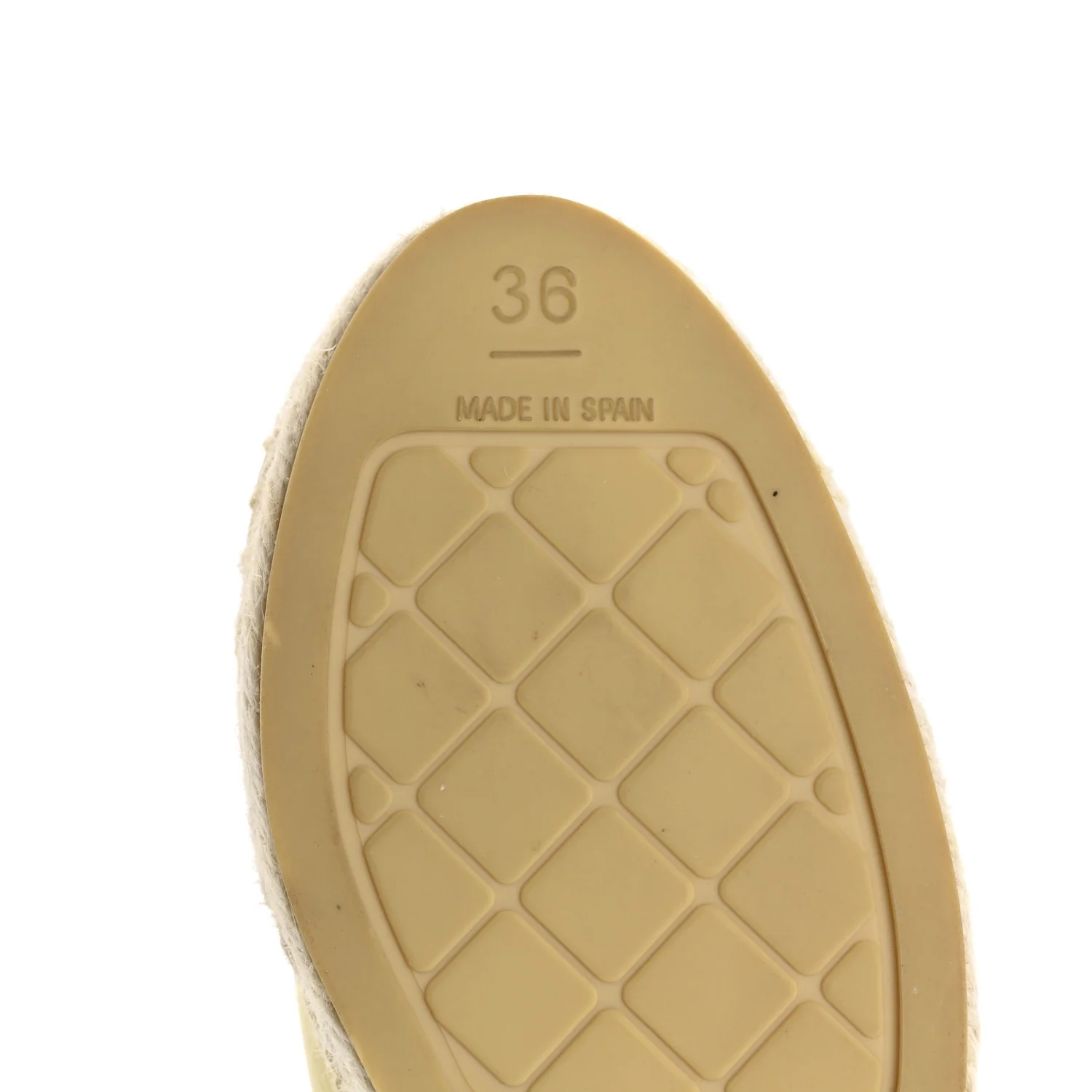 Lambskin CC Espadrilles 36 Yellow - Top Club