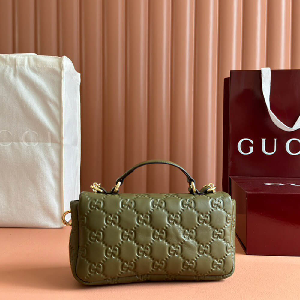 GG Milano mini top handle bag - Top Club