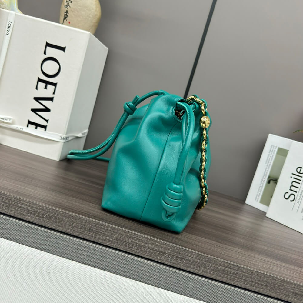 Loewe Medium Flamenco purse in mellow nappa lambskin - Top Club