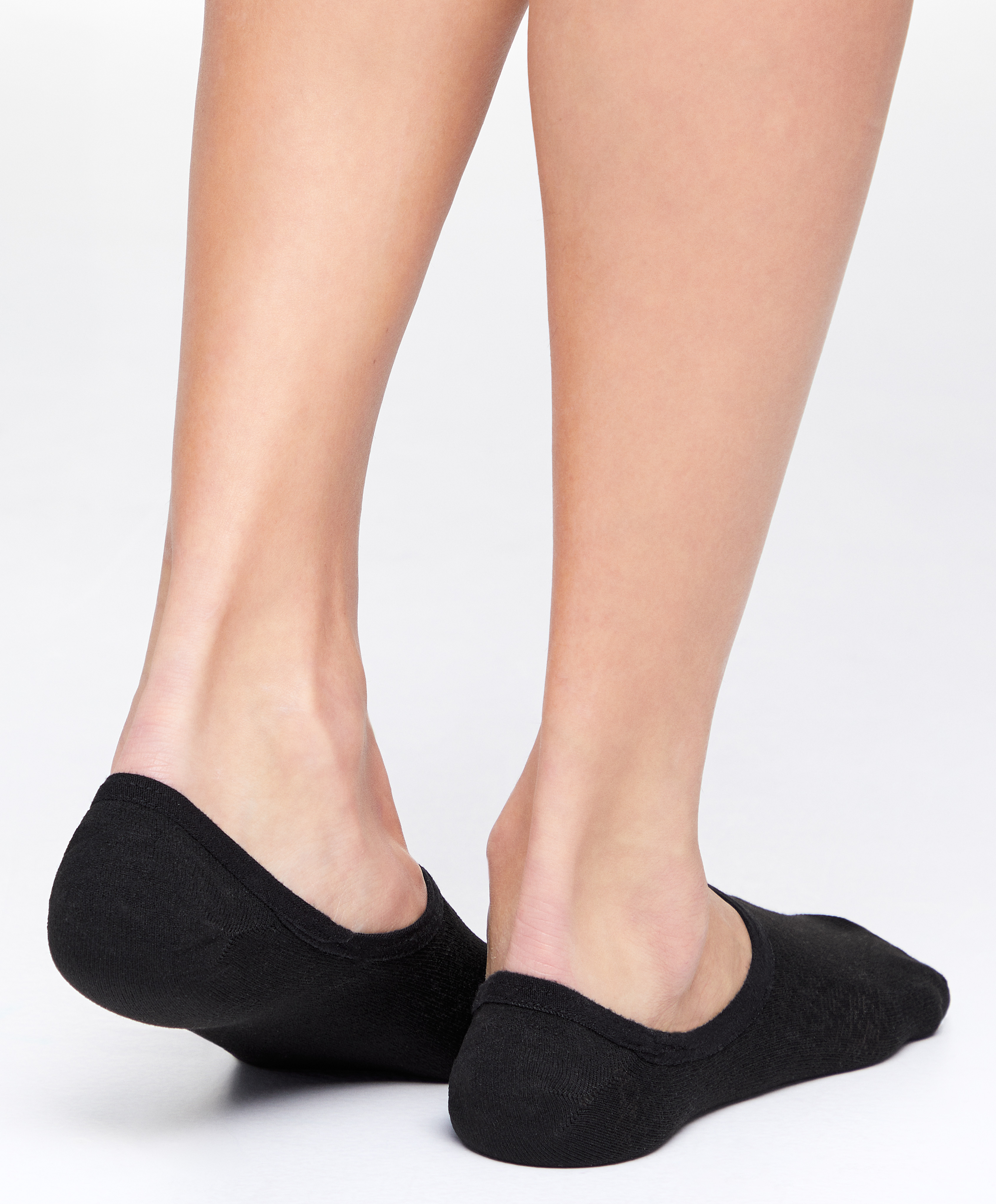 OYSHO 3 pairs of medium-cut invisible polyamide blend sports sneaker socks