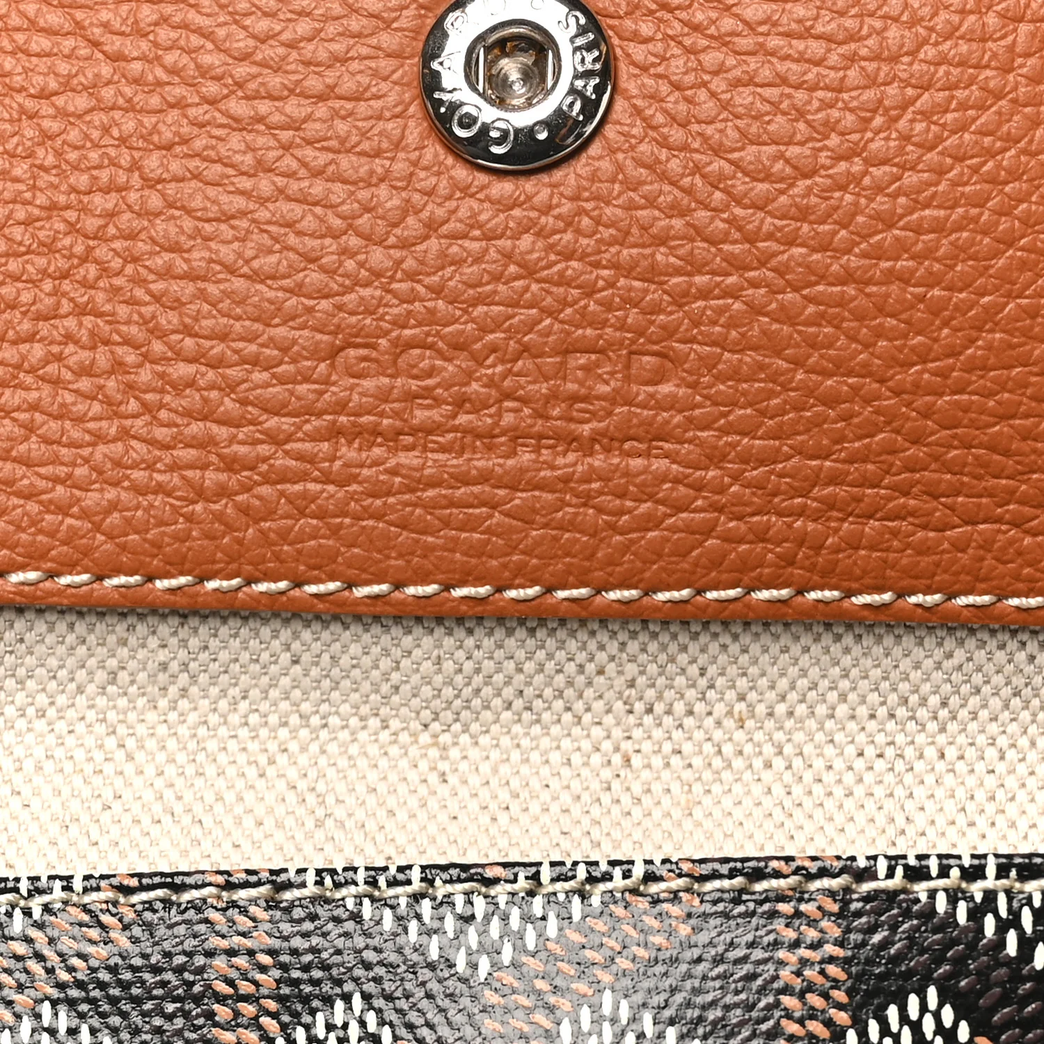 Goyardine Saint Louis GM Black Gold - Top Club