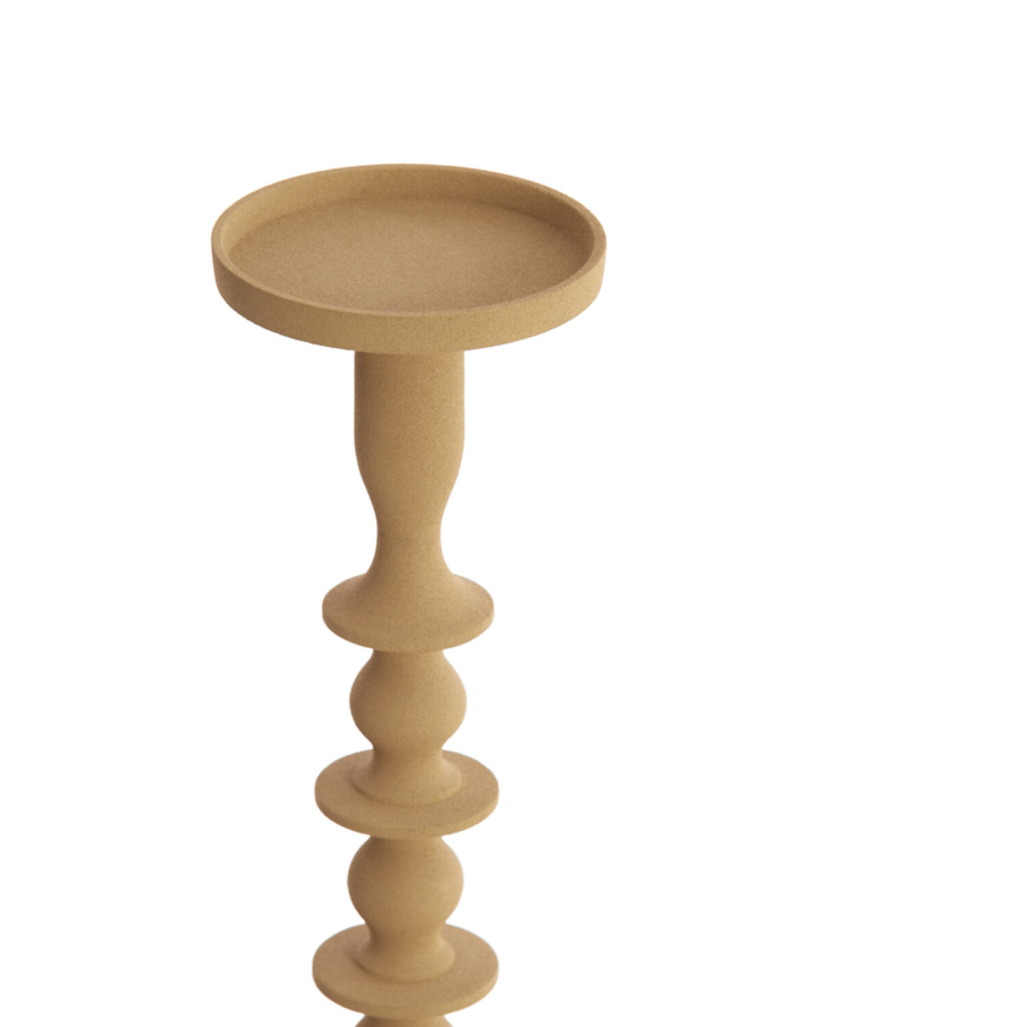 Kandelaar mat beige