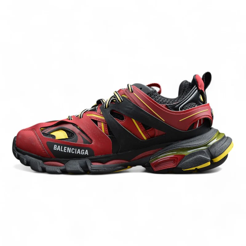 Balenciaga Track Trainers – Burgundy Black - Sneaker Replica Workshop