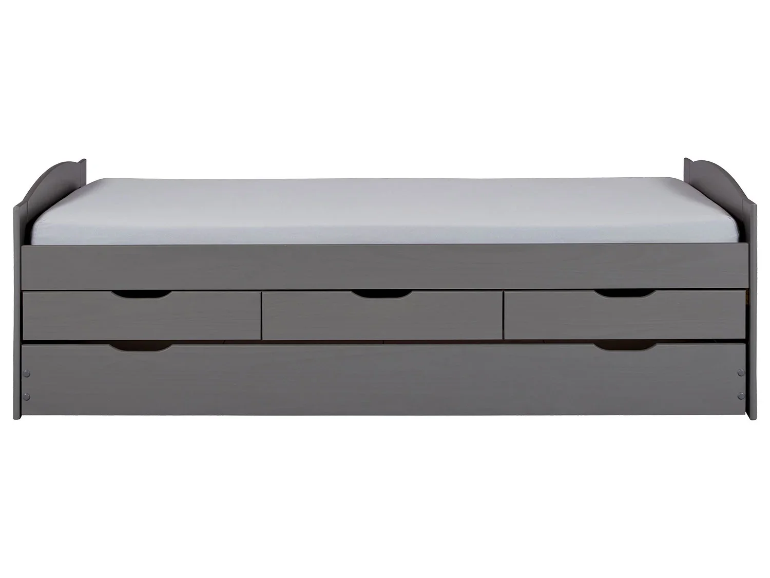 Inter Link Lit banquette 3 tiroirs, 205 x 63 x 96 cm