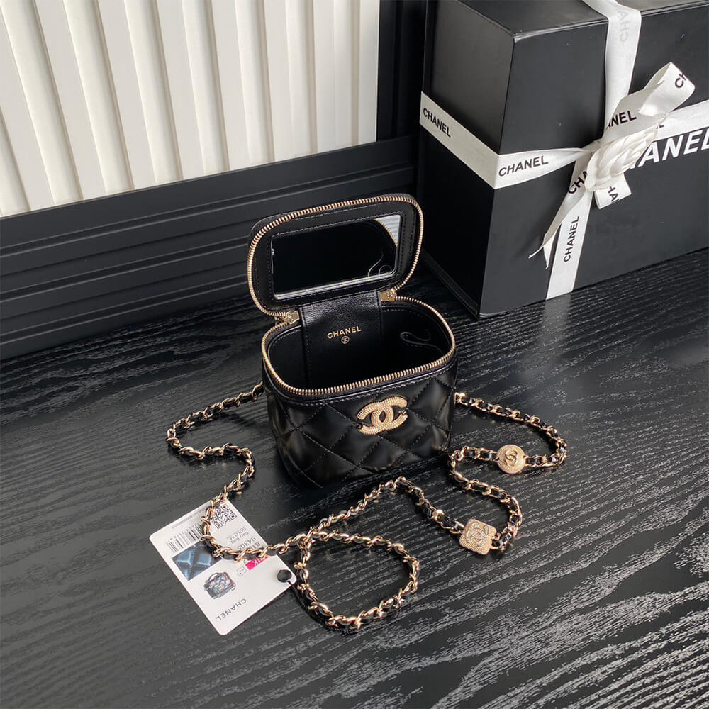 CHANEL Small Vanity with Chain(HIGH-END GRADE) - Top Club