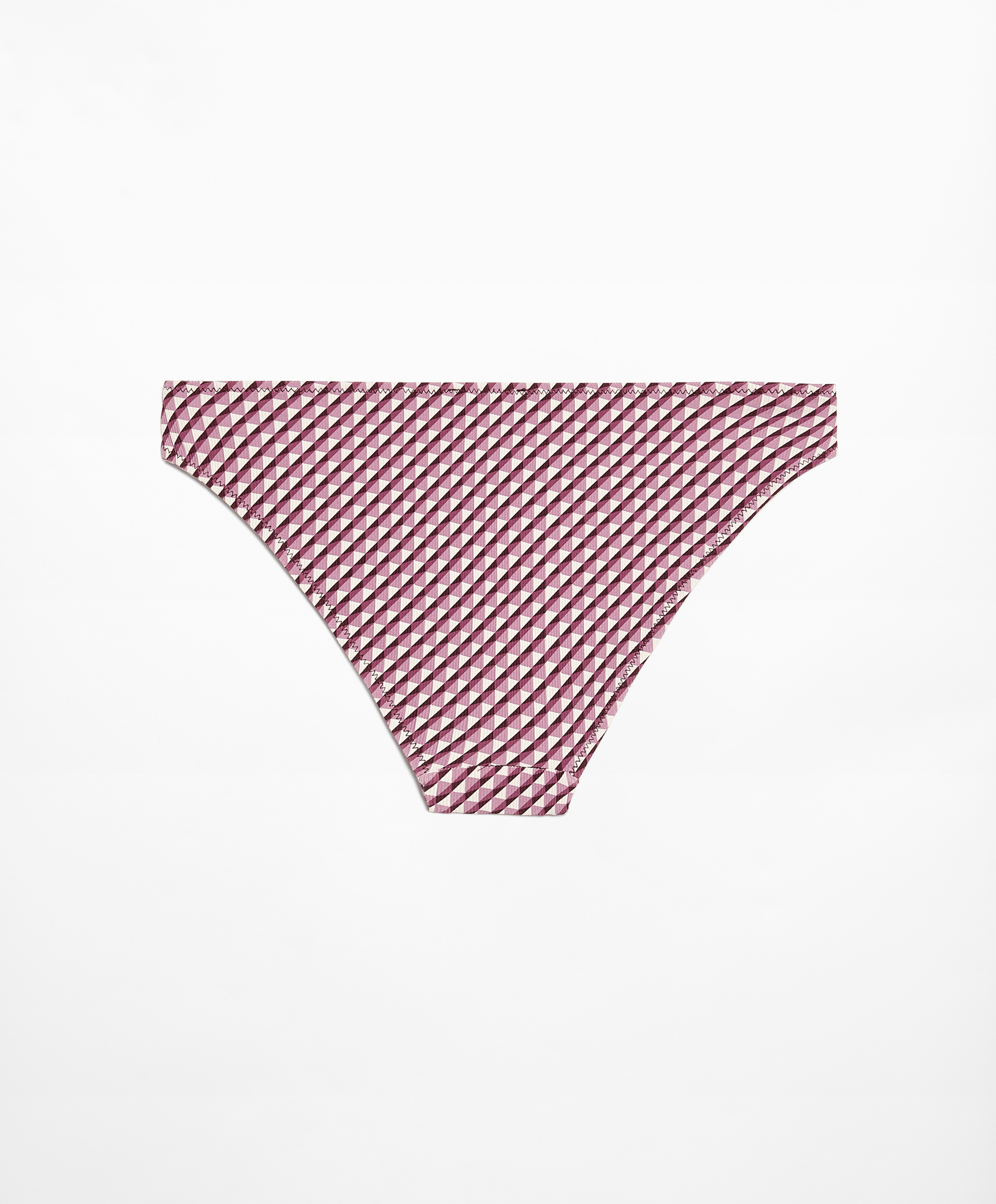 OYSHO Geometric pattern classic bikini briefs
