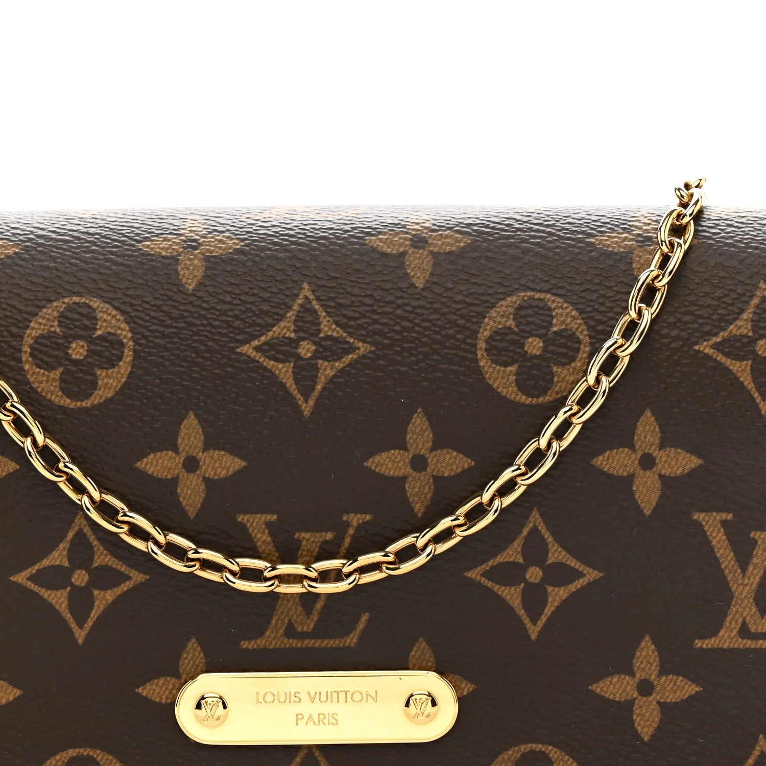 Monogram Lily Wallet On Chain - Top Club