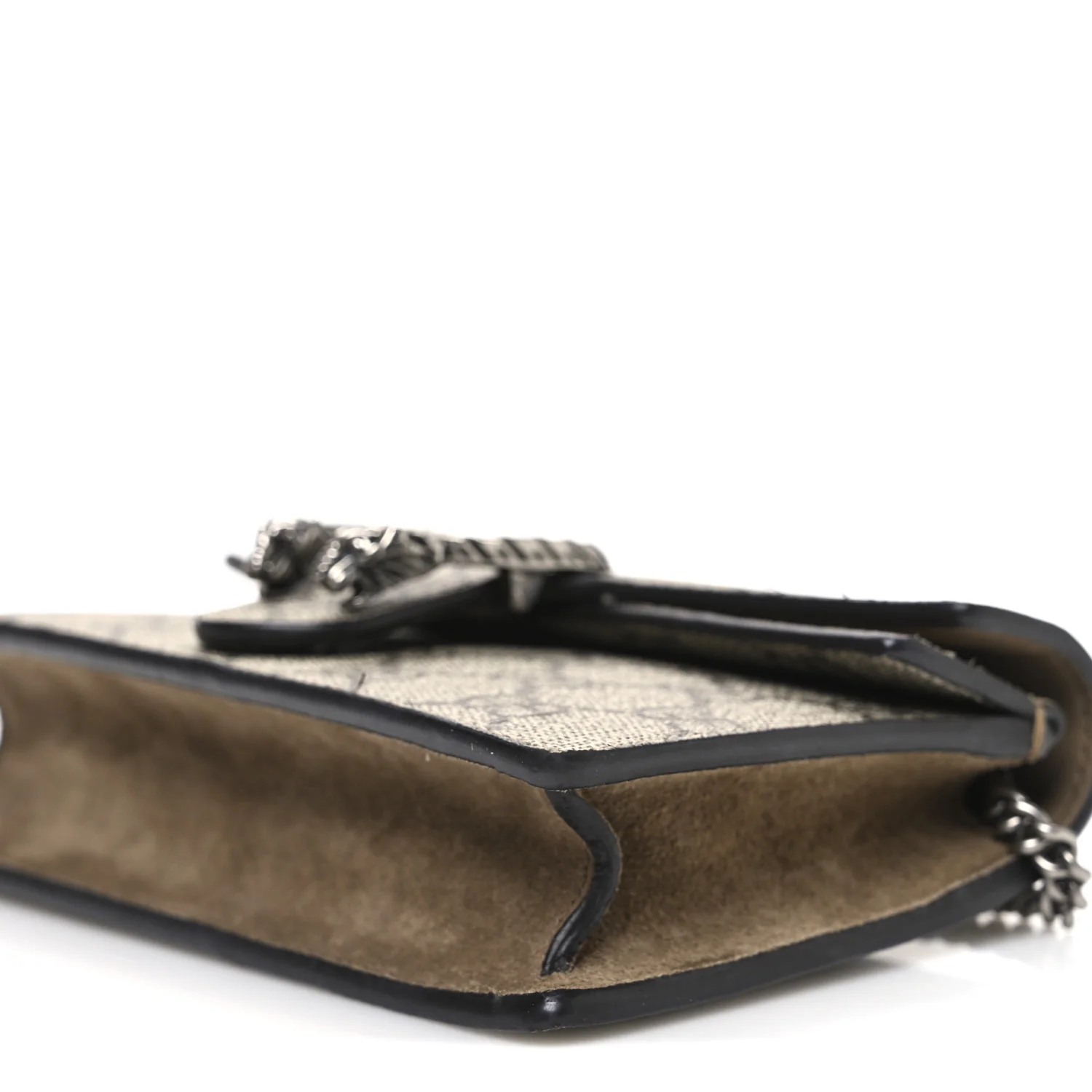 GG Supreme Monogram Super Mini Dionysus Shoulder Bag Taupe - Top Club