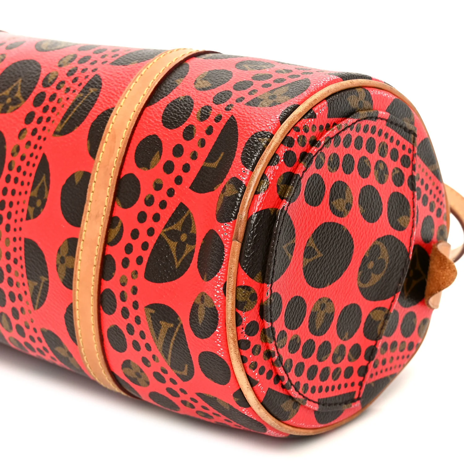 Monogram Kusama Pumpkin Dots Papillon 30 Red - Top Club