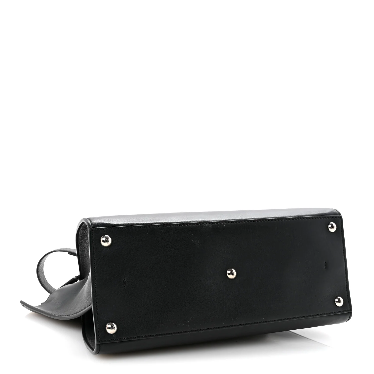 Vitello Dolce Shiny Nappa Petite 3Jours Tote Black - Top Club