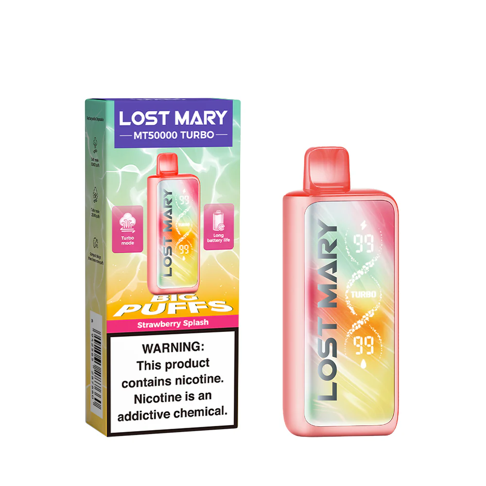 LOST MARY MT50K Turbo ładowalny jednorazowy e-papieros (wszystkie smaki)