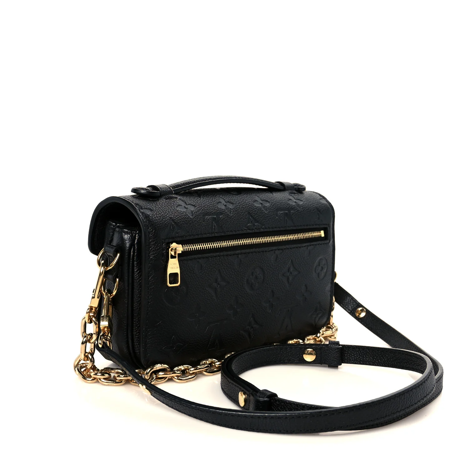 Empreinte Pochette Metis East West Black - Top Club