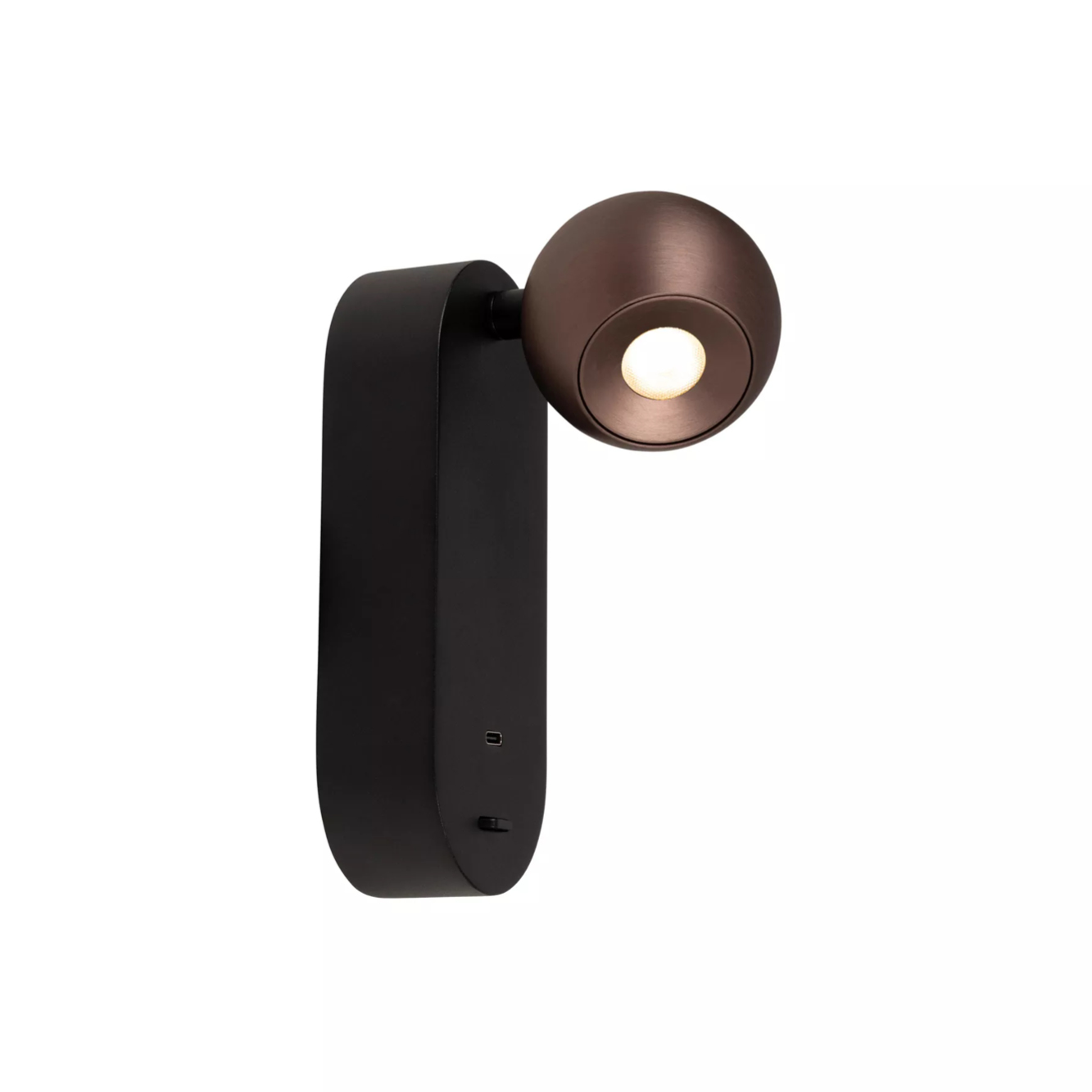 Wandlamp Montana koffie
