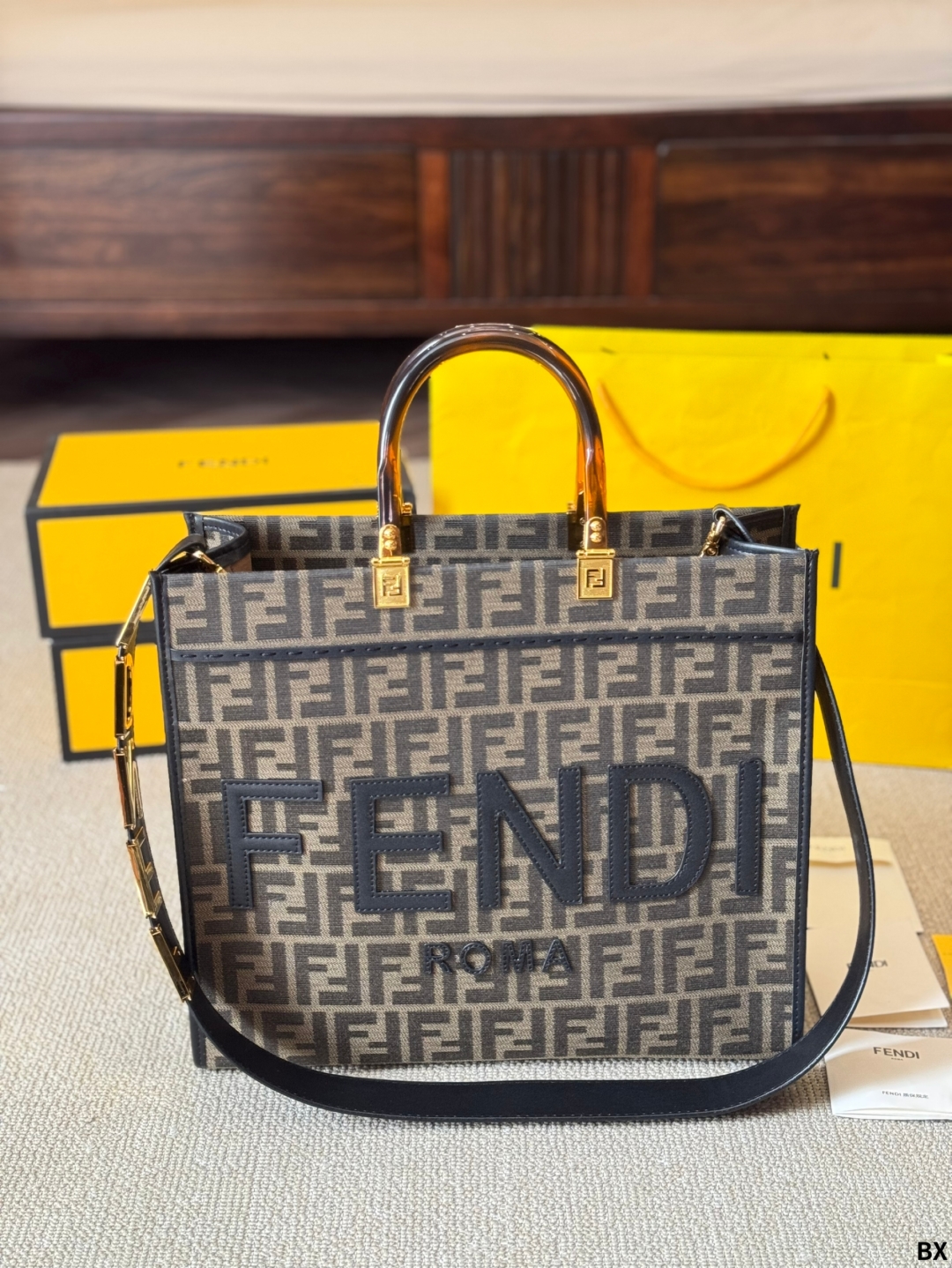 Fen new arrival peekabo tote bag size??35*30 cm - Top Club