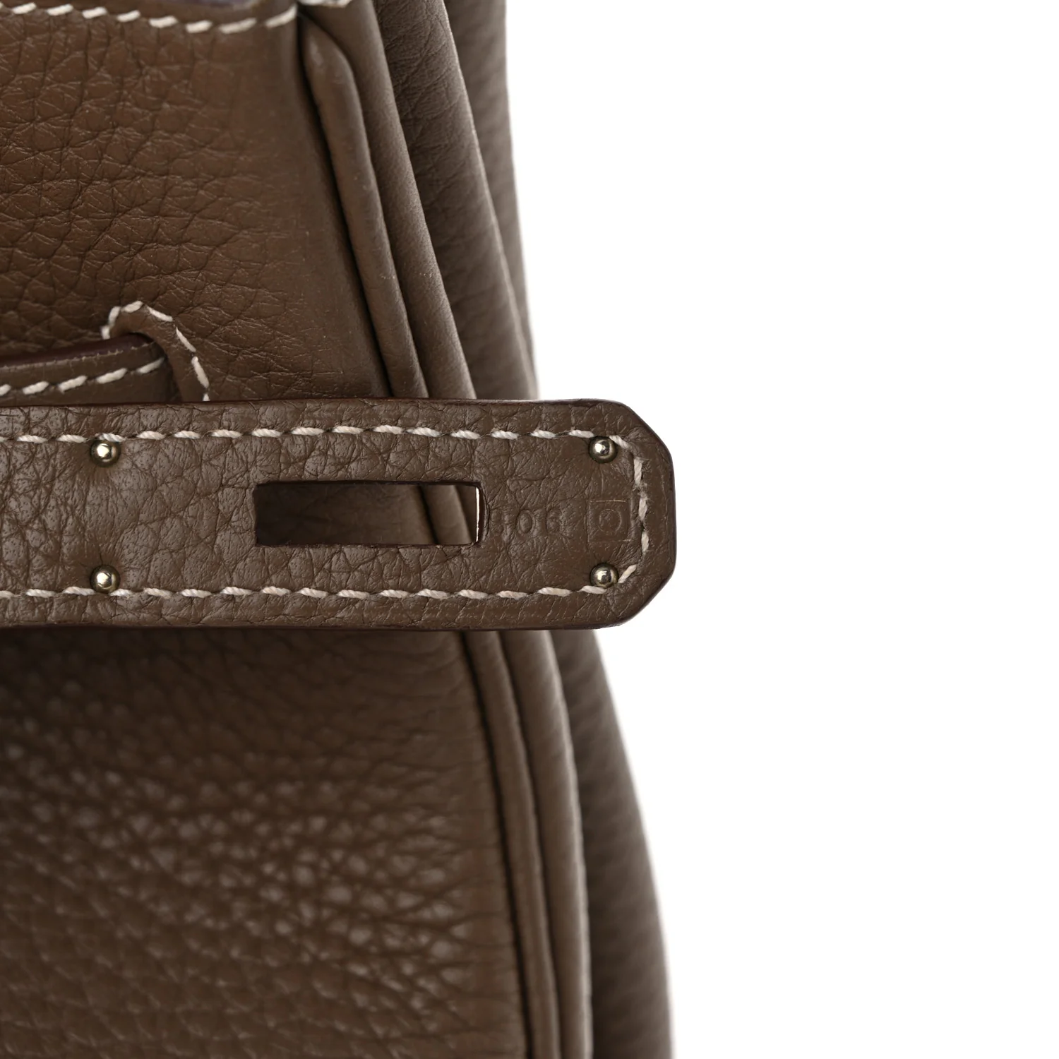 Taurillon Clemence Birkin 35 Etoupe - Top Club