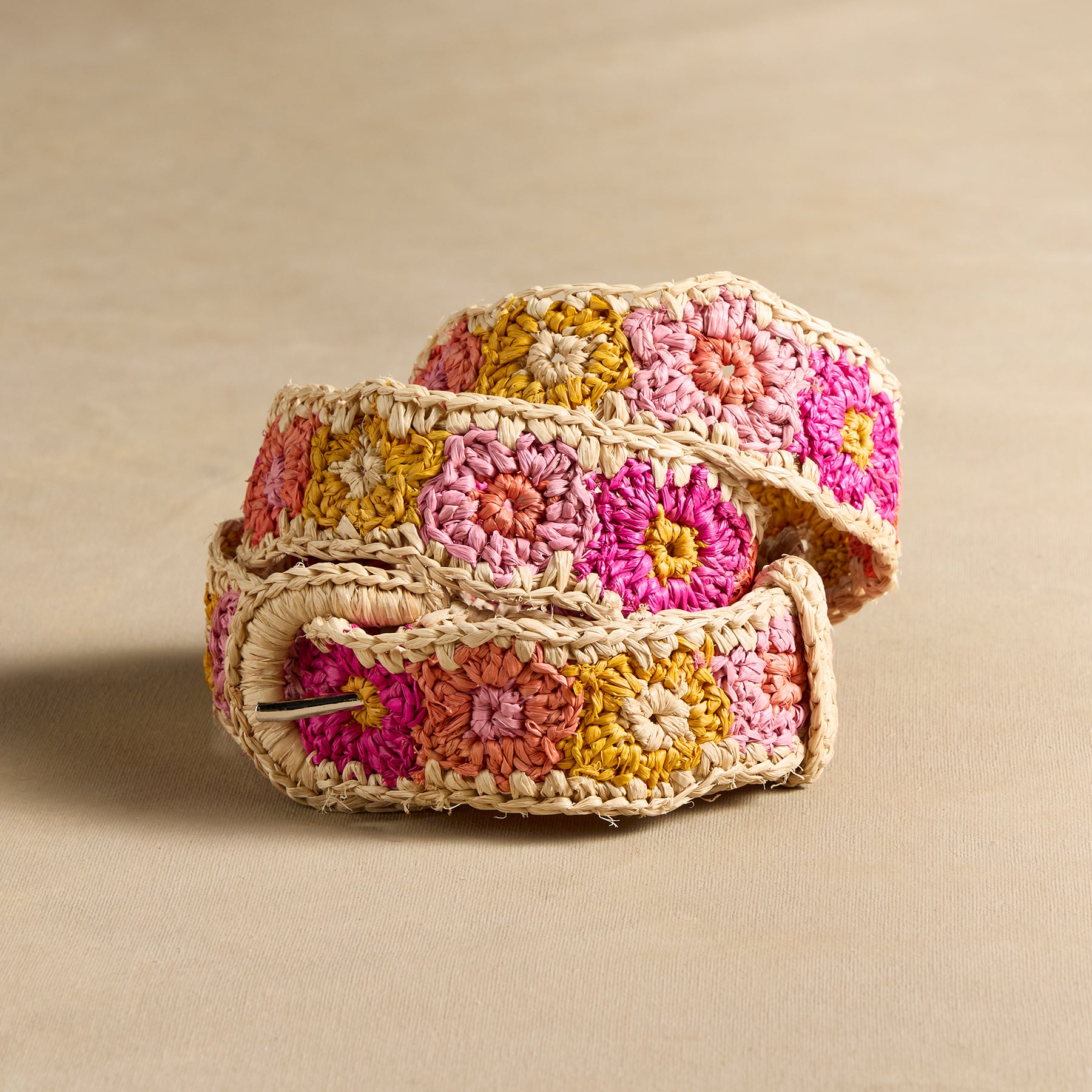 Topanga Raffia Belt - Sundance Living