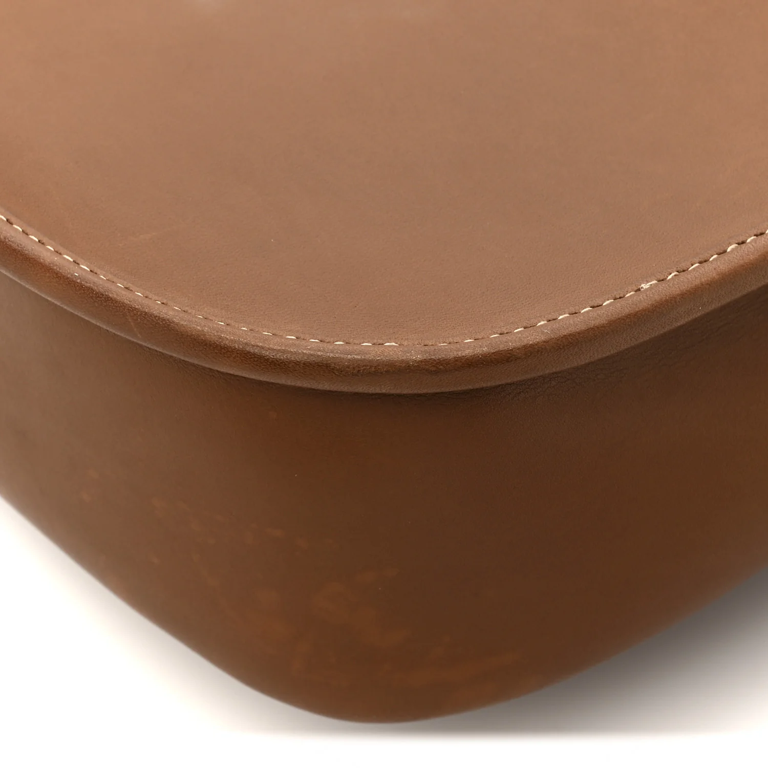 Vegetable Tanned Calfskin Le Caban Satchel Bag Brick - Top Club
