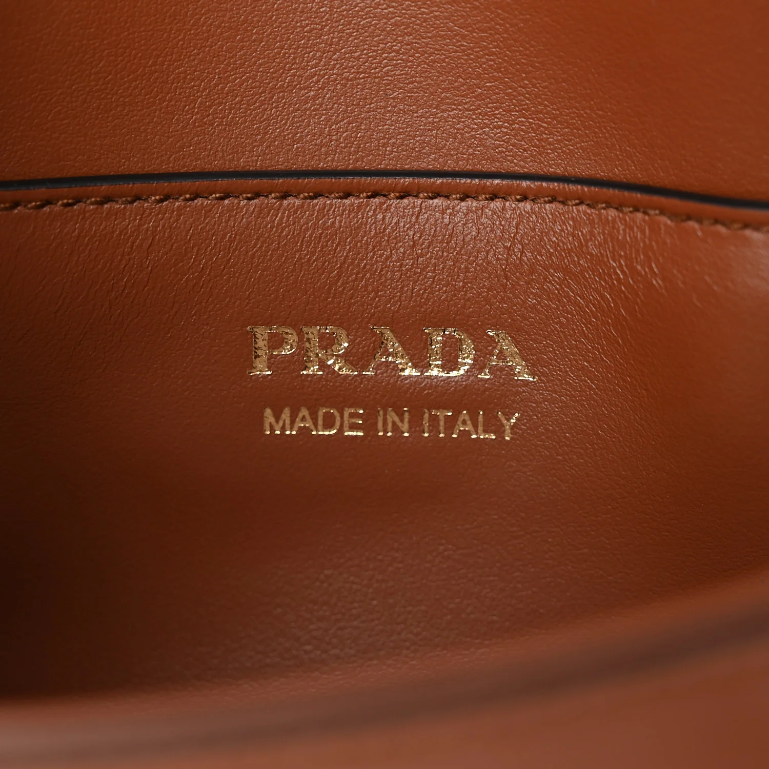 Soft Calfskin Traingle Arque Flap Shoulder Bag Cognac - Top Club