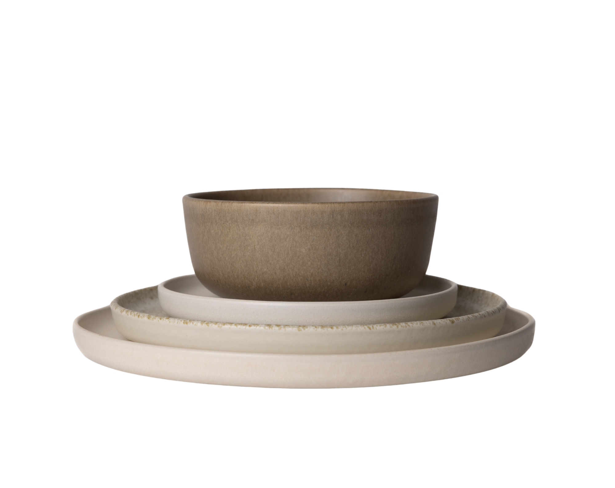 Serviesset Dreamy Ivory & On The Rocks - 2 personen