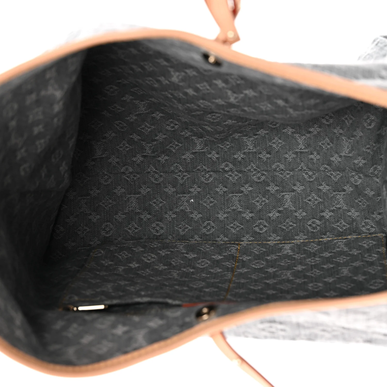 Monogram Denim CarryAll MM Washed Grey - Top Club