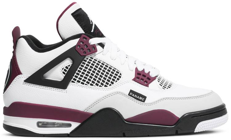 Paris Saint-Germain x Air Jordan 4 Retro  Bordeaux  CZ5624-100 Reps - Sneaker Replica Workshop