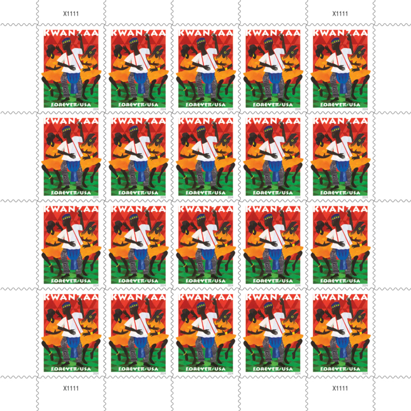 Kwanzaa 2024  Forever Stamps, Sheet of 20