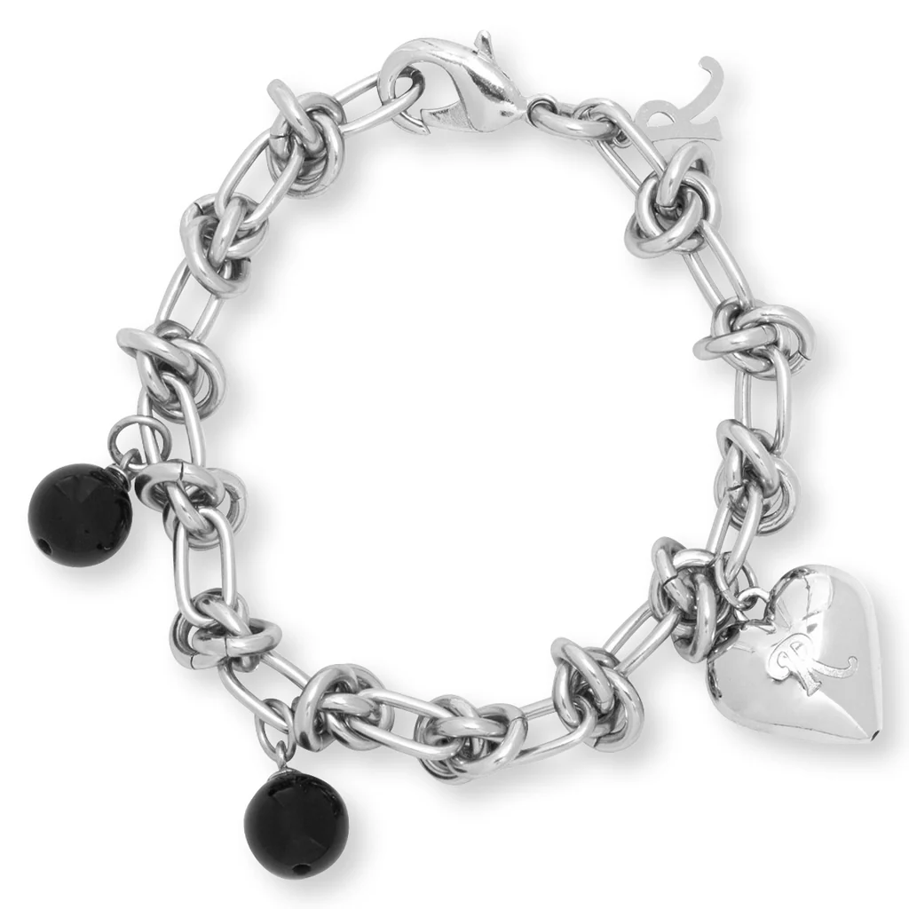 Knot Charm Bracelet - Silver