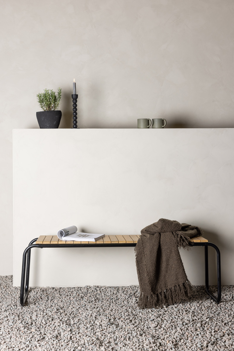 Tuinbank Jonas - 136 x 46 cm Naturel