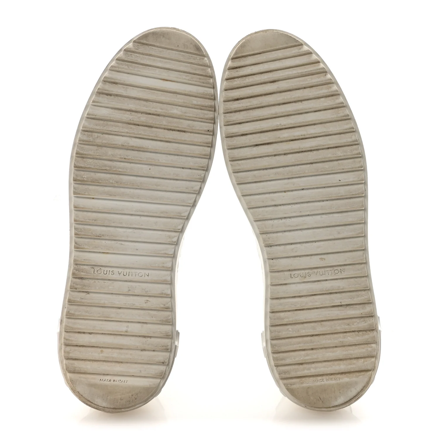 Lambskin Embossed Monogram Time Out Sneakers 40 White - Top Club