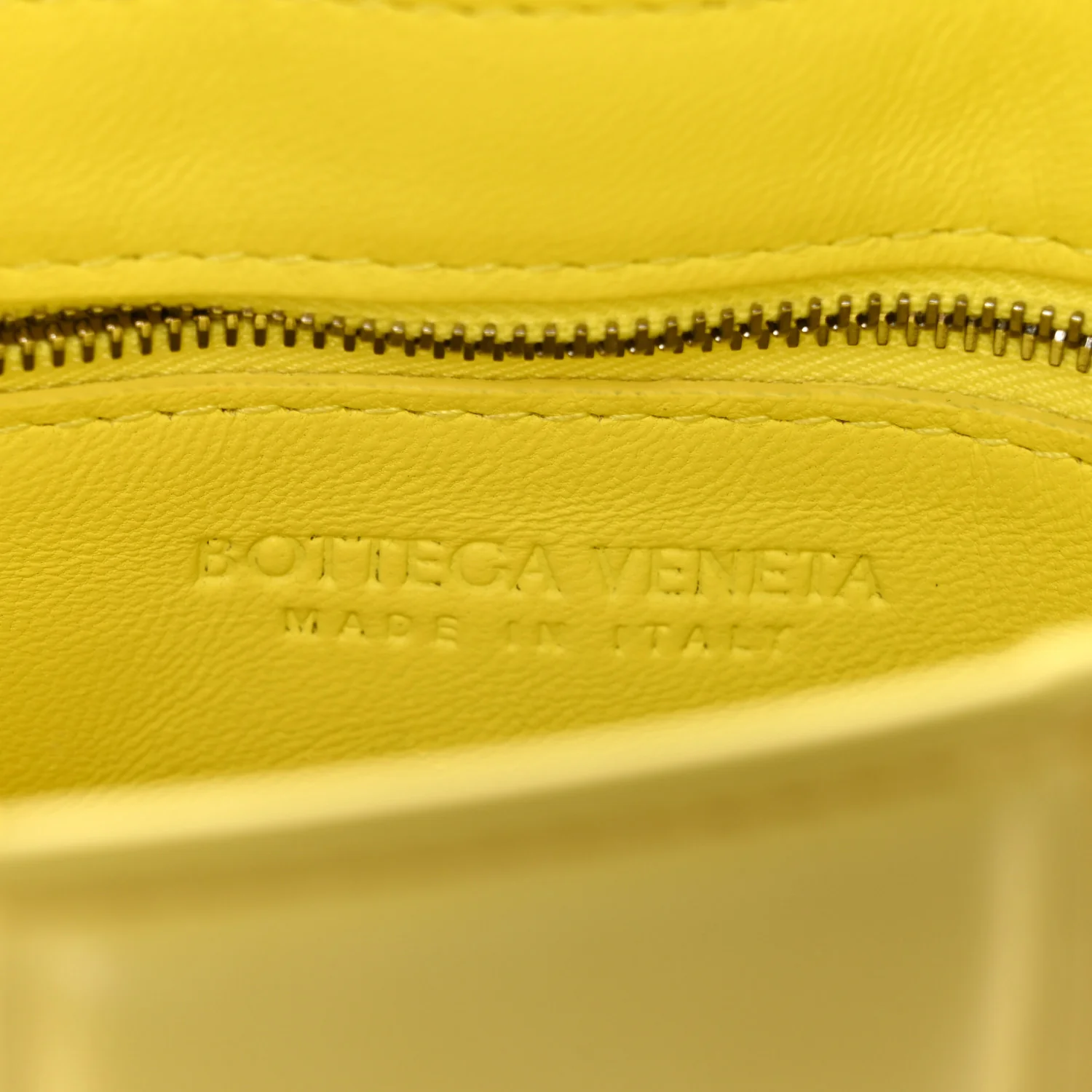Nappa Maxi Intreccio Padded Cassette Crossbody Bag Sherbert - Top Club